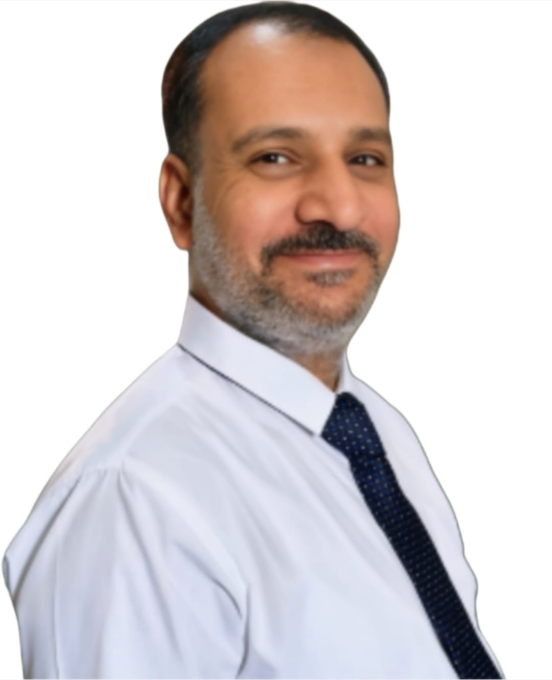 Mr. Ayman Mohamed teaching an English grammar lesson